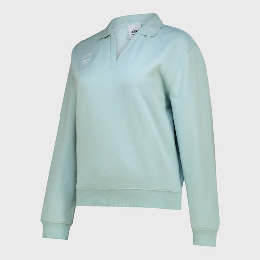 Umbro Womens Bourgeois Polo Top Green