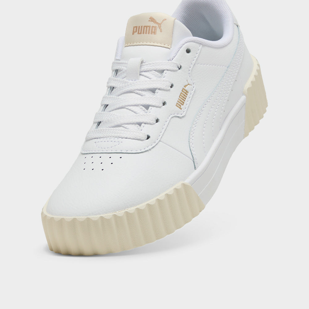 Puma Womens Carina 3.0 Sneakers White