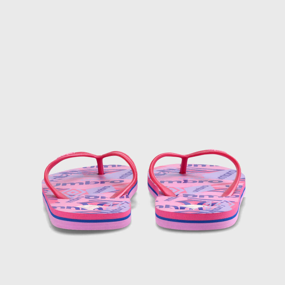 Umbro Womens Multi Thong Sandals Pink