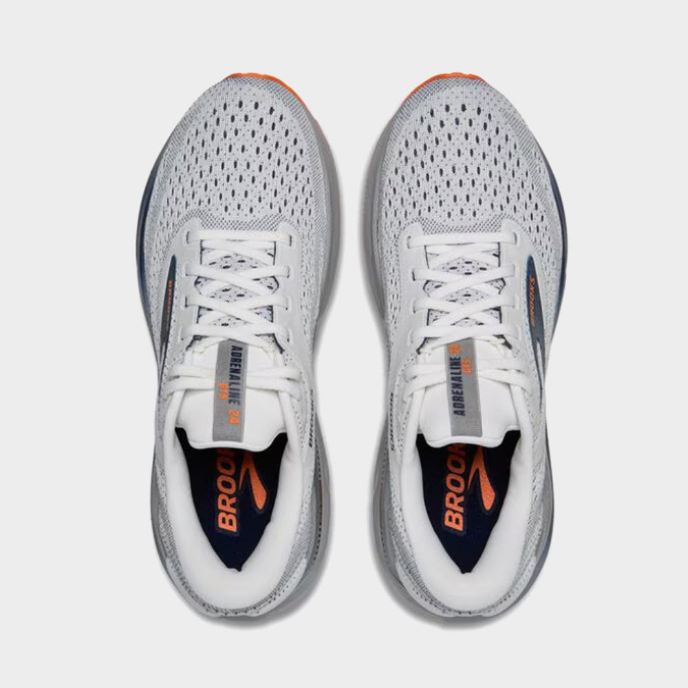 Brooks Mens Adrenaline Gts 24 Running Shoes White