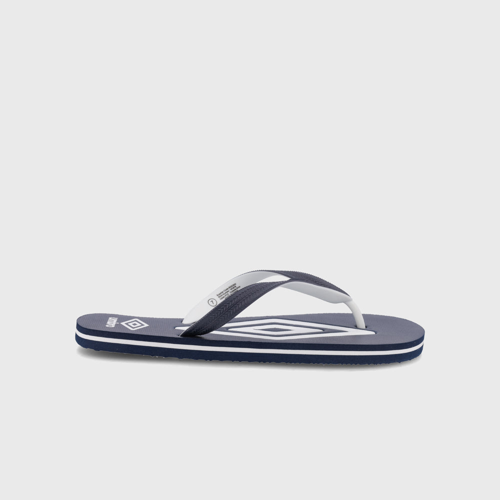Umbro Mens Big Double Diamond Thong Sandals Navy