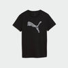 Puma Womens Graphics Lace Cat Tee Black