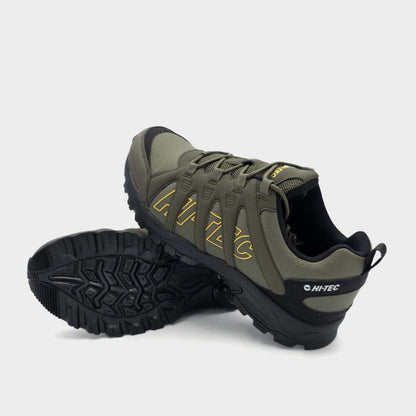 Hi-Tec Mens Warrior Outdoor Shoes Green