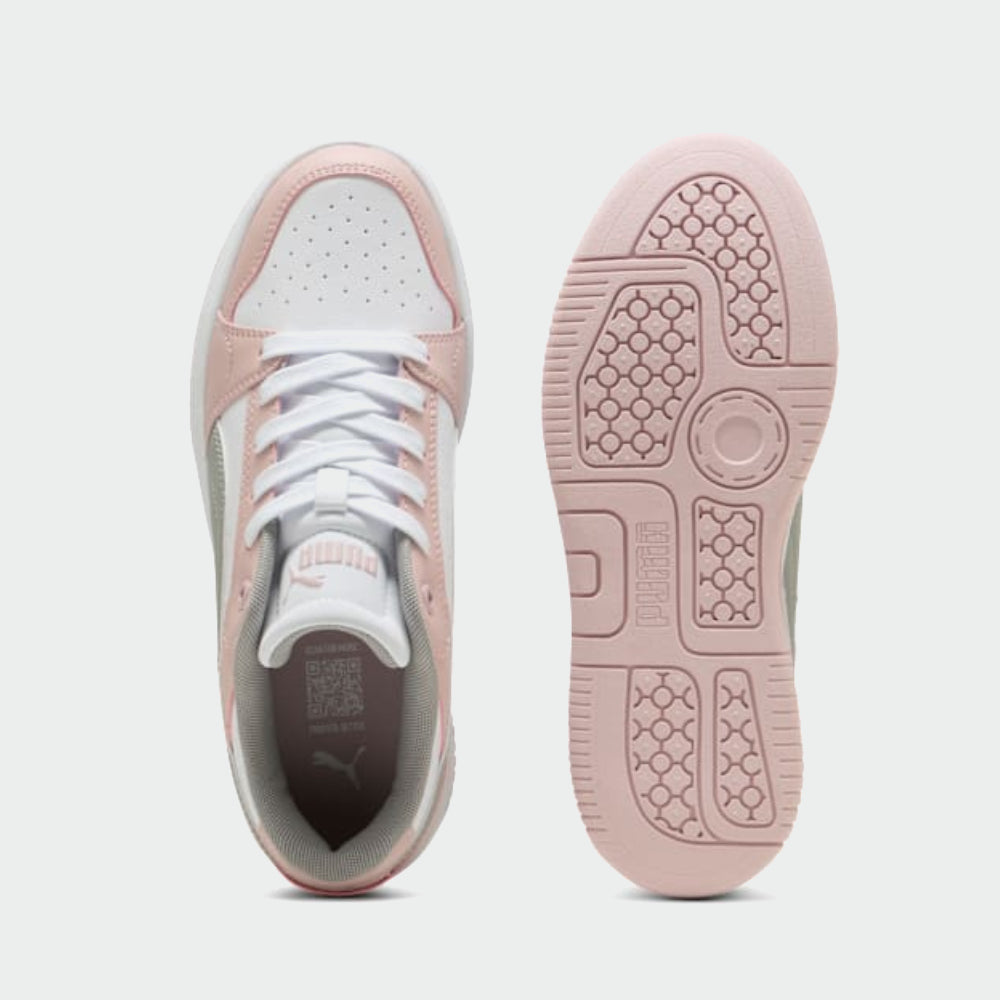 Puma Womens Rebond Femme Low Sneakers Pink