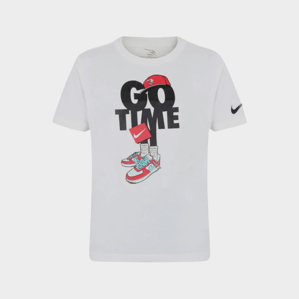 Nike Youth Go Time Capmando Peak Cap White