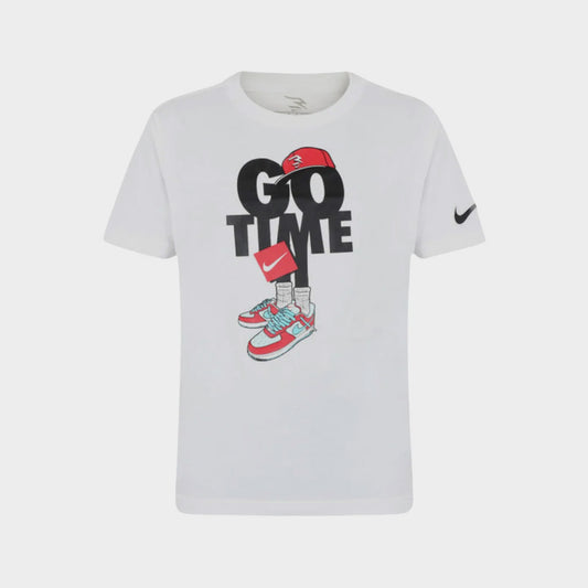 Nike Youth Go Time Capmando Peak Cap White
