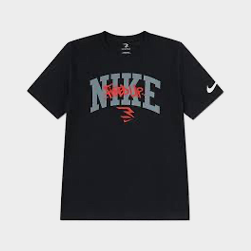 Nike Youth Graffiti Tag Lockup Tee Black