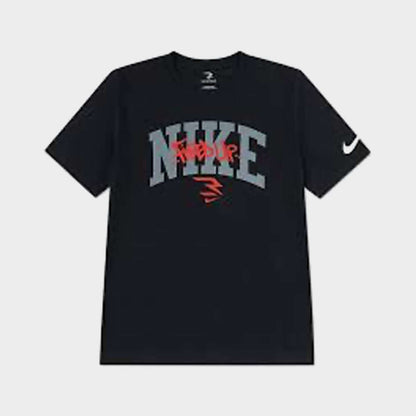 NIKE MENS Graffiti Tag Lockup Tee BLACK