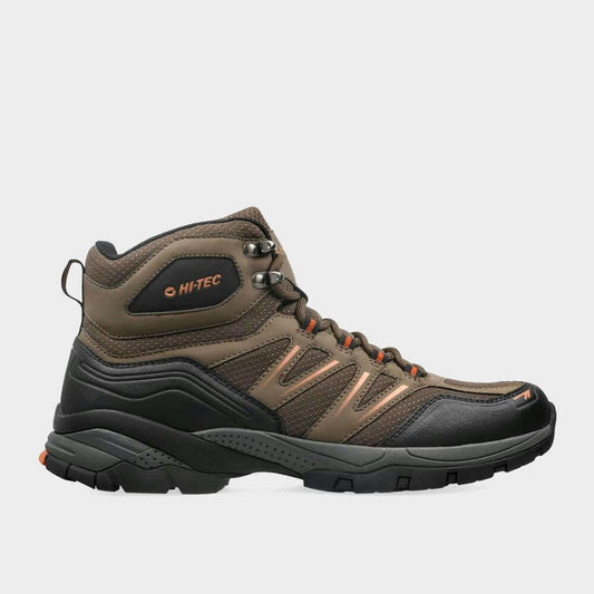 HI-TEC MENS Grand Canaria Outdoor Shoes BROWN