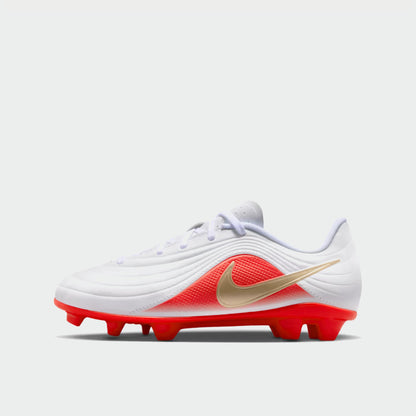 Nike Youth Tiempo Maestro Club FG/MG Football Boots White