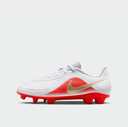 Nike Youth Tiempo Maestro Club FG/MG Football Boots White