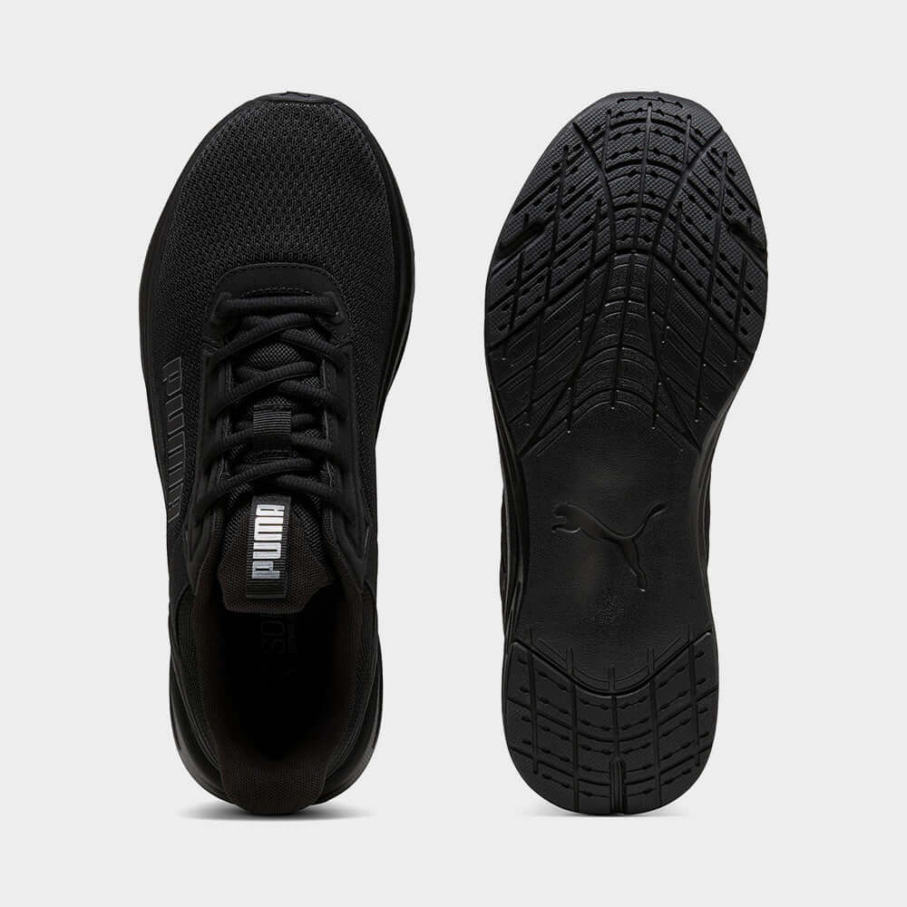 PUMA MENS Ftr Wave sneakers BLACK – Tekkie Town