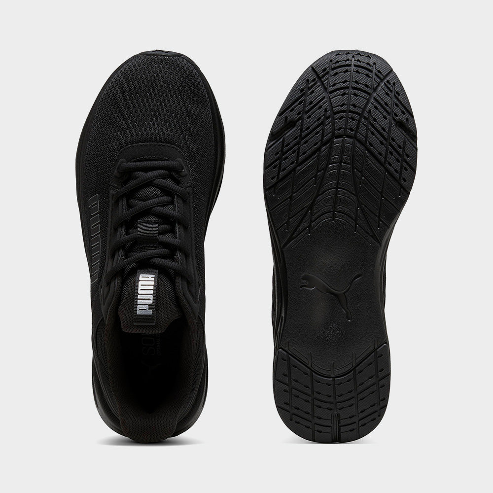 Puma Mens Ftr Wave Sneakers Black