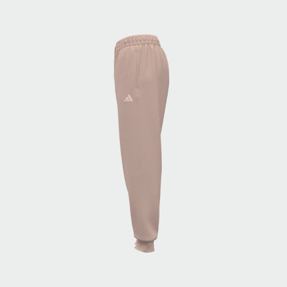 Adidas Womens Small Logo comfort Fleece Pants Pink