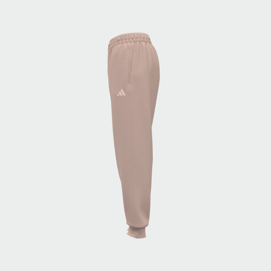 Adidas Womens Small Logo comfort Fleece Pants Pink