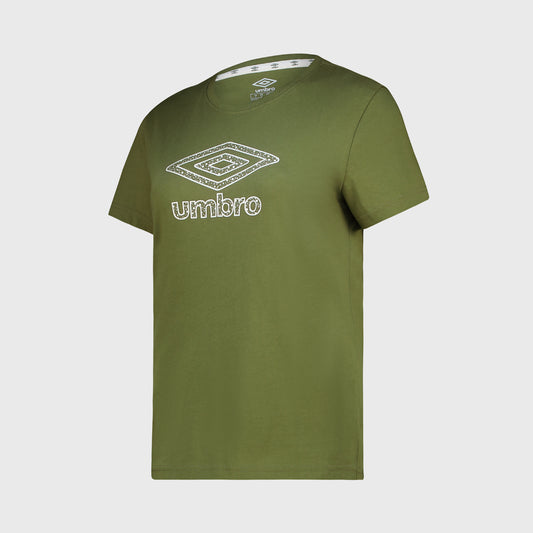 UMBRO WOMENS Ditsy Tee GREEN