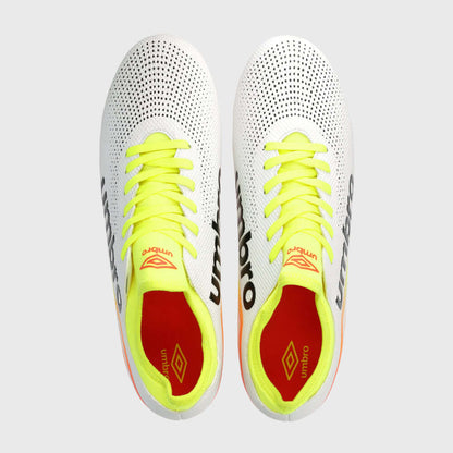 Umbro Mens Aurora III Football Boots White
