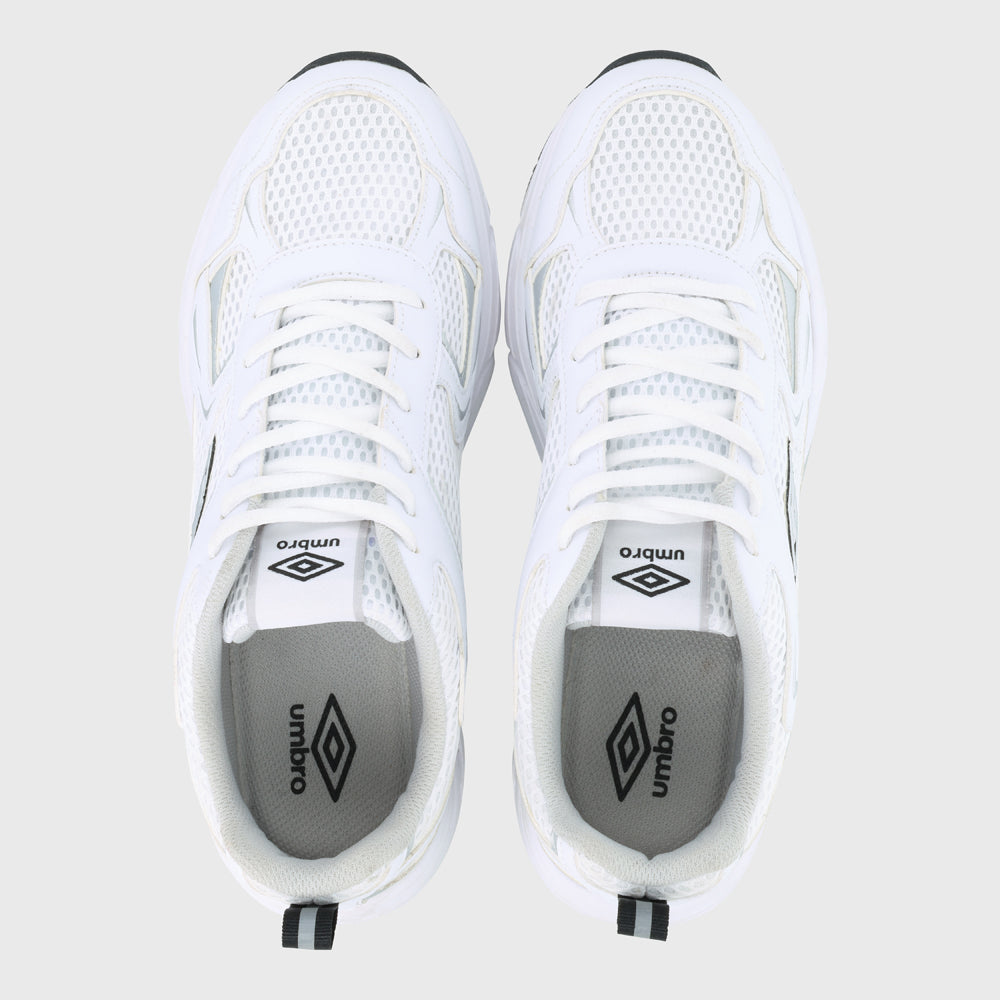 Umbro Mens Q-Runner Sneakers White
