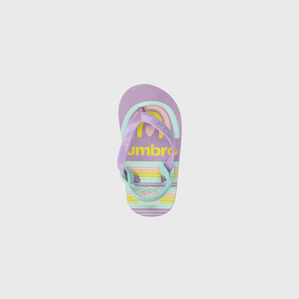 Umbro Infants Linear Thong Sandals Purple