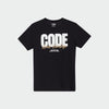 Code Mens Local Heritage Script Graphic Tee Black