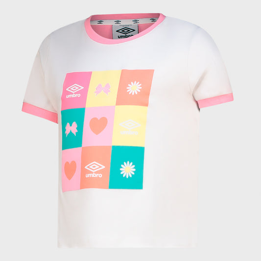 Umbro Kids Evelyn Tee White