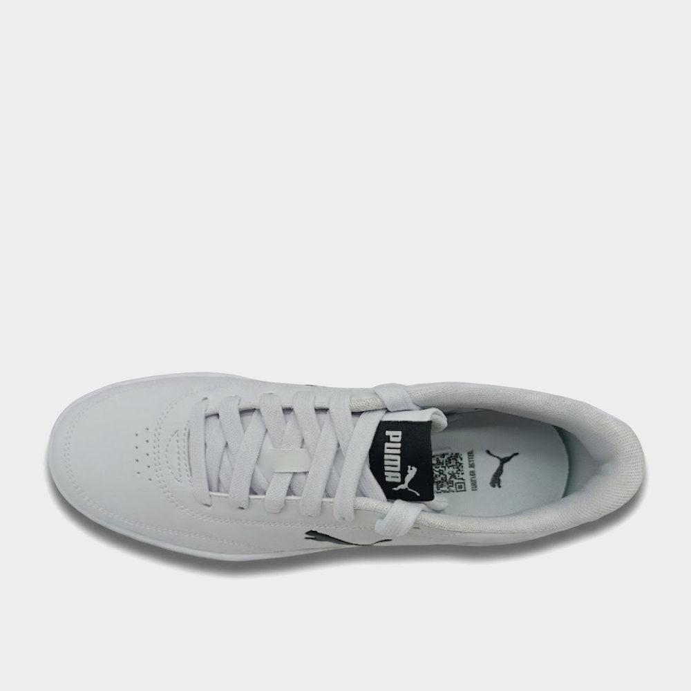 Puma Mens Court Classic Clean Cat Sneakers White