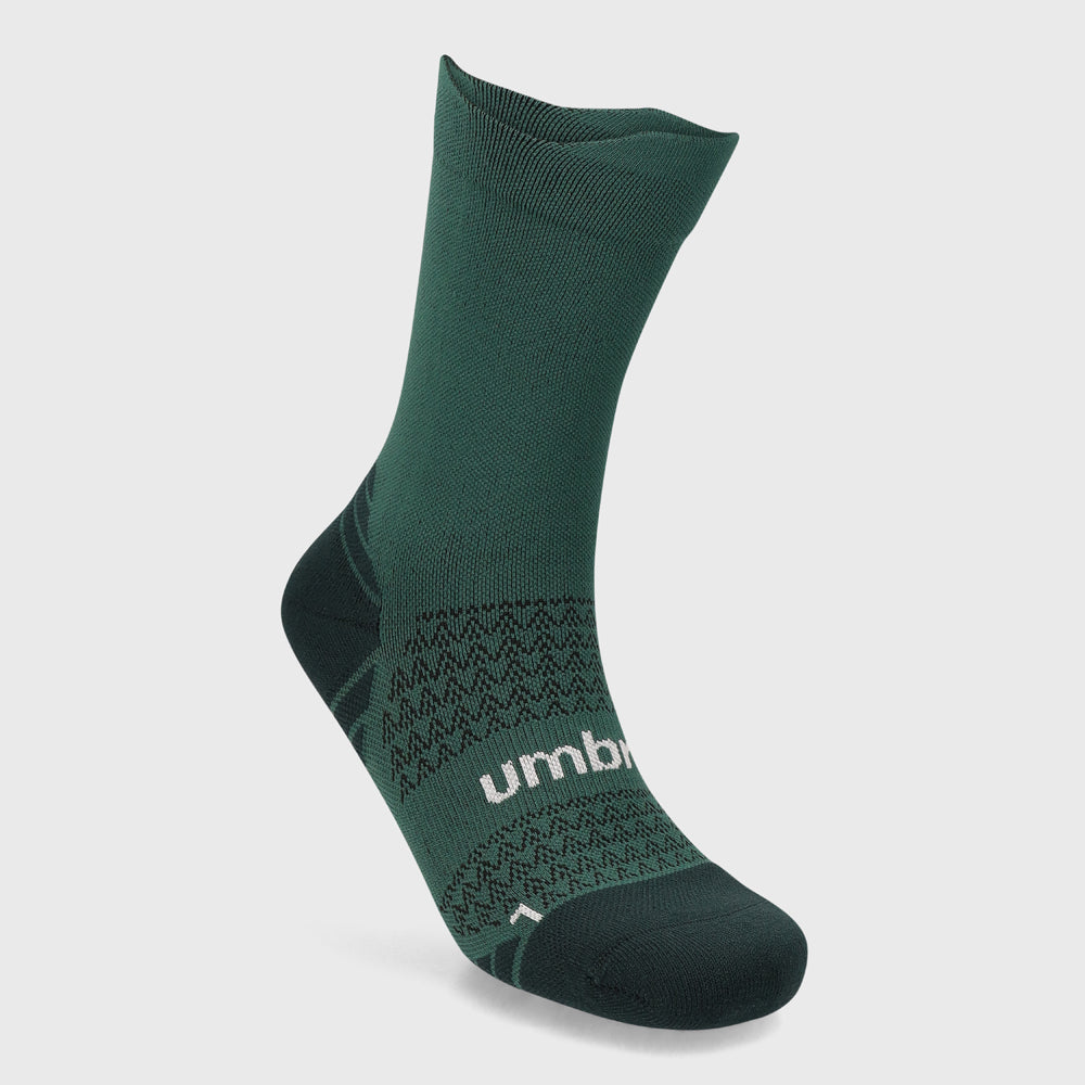 UMBRO Running Crew socks pack of 3 GREEN