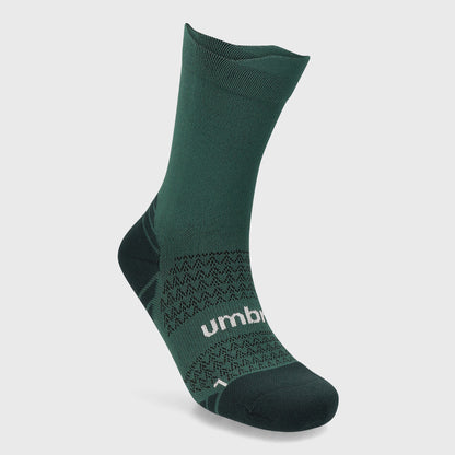 UMBRO Running Crew socks pack of 3 GREEN