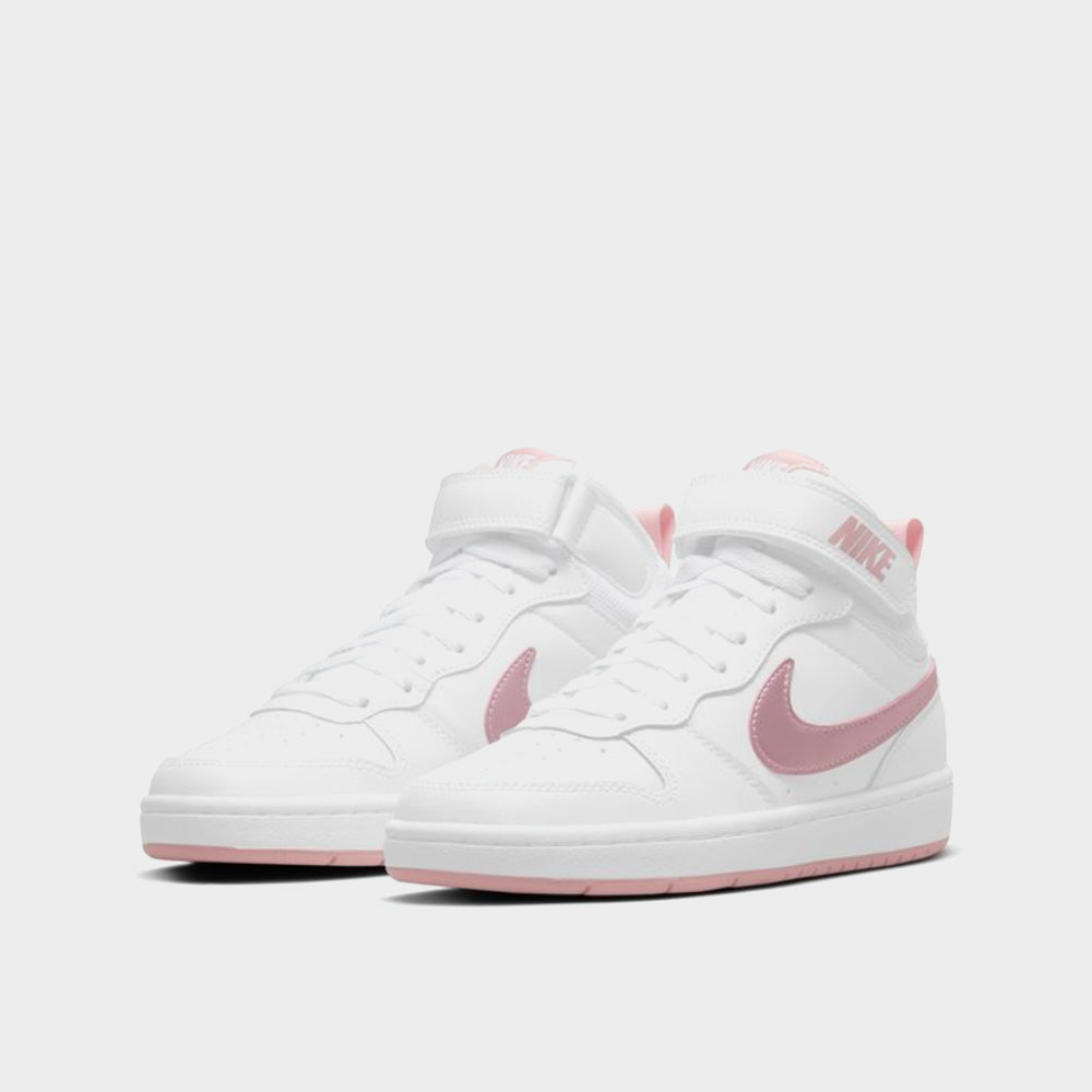 Nike Youth Court Borough Mid 2 Sneakers White