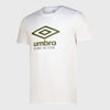 Umbro MENS Short Sleeve Regular Crew Tee White