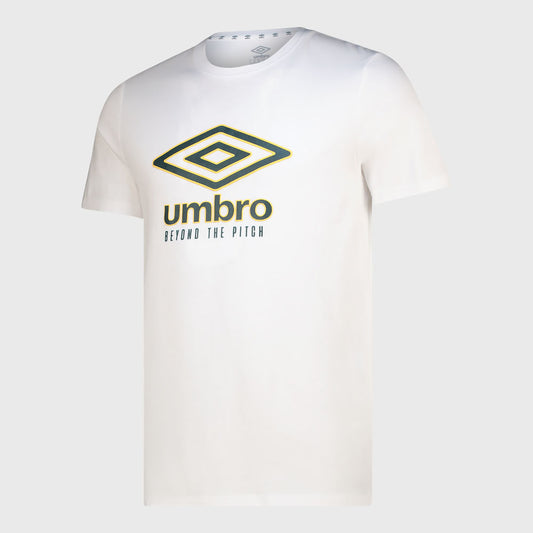 Umbro MENS Short Sleeve Regular Crew Tee White