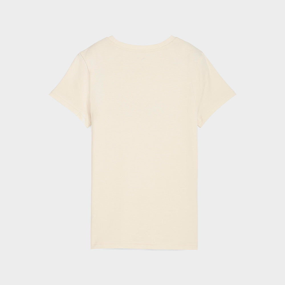 Puma Womens Essential Graphic Animal Tees Beige