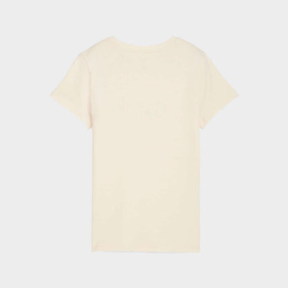Puma Womens Essential Graphic Animal Tee Beige