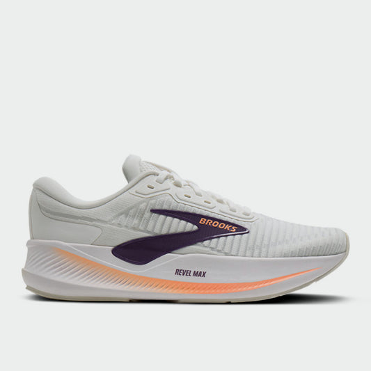 Brooks Womens Revel Max Running Shoe White