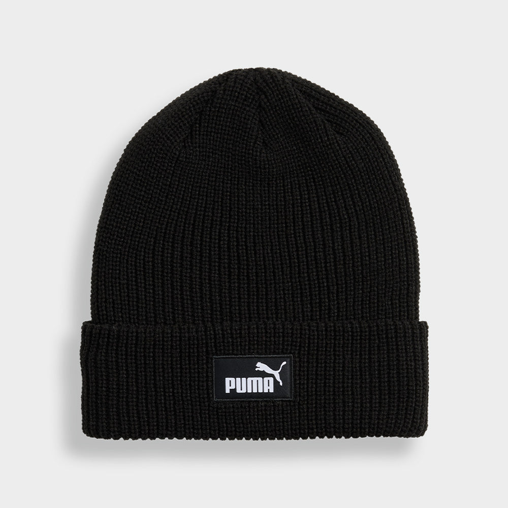 Puma Unisex Essential High Crown Beanie Black