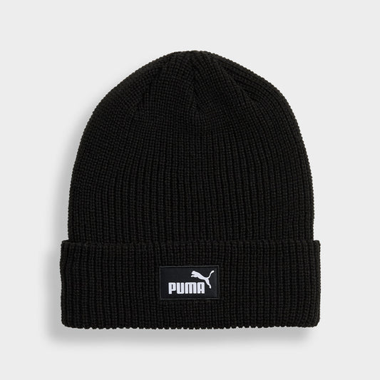 Puma Unisex Puma Ess High Crown Beanie Black