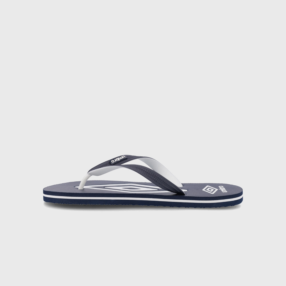 Umbro Mens Big Double Diamond Thong Sandals Navy