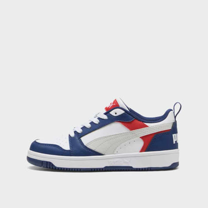 Puma Mens Rebound V6 Low Sneakers White