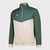 Umbro Mens Charter Quater Zip Top Green