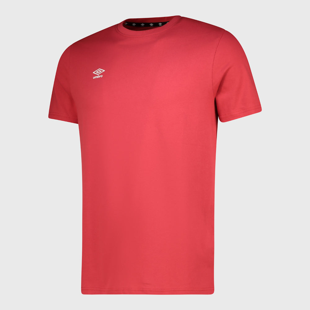 Umbro Mens Smith Tee Red _ 182710 _ Red