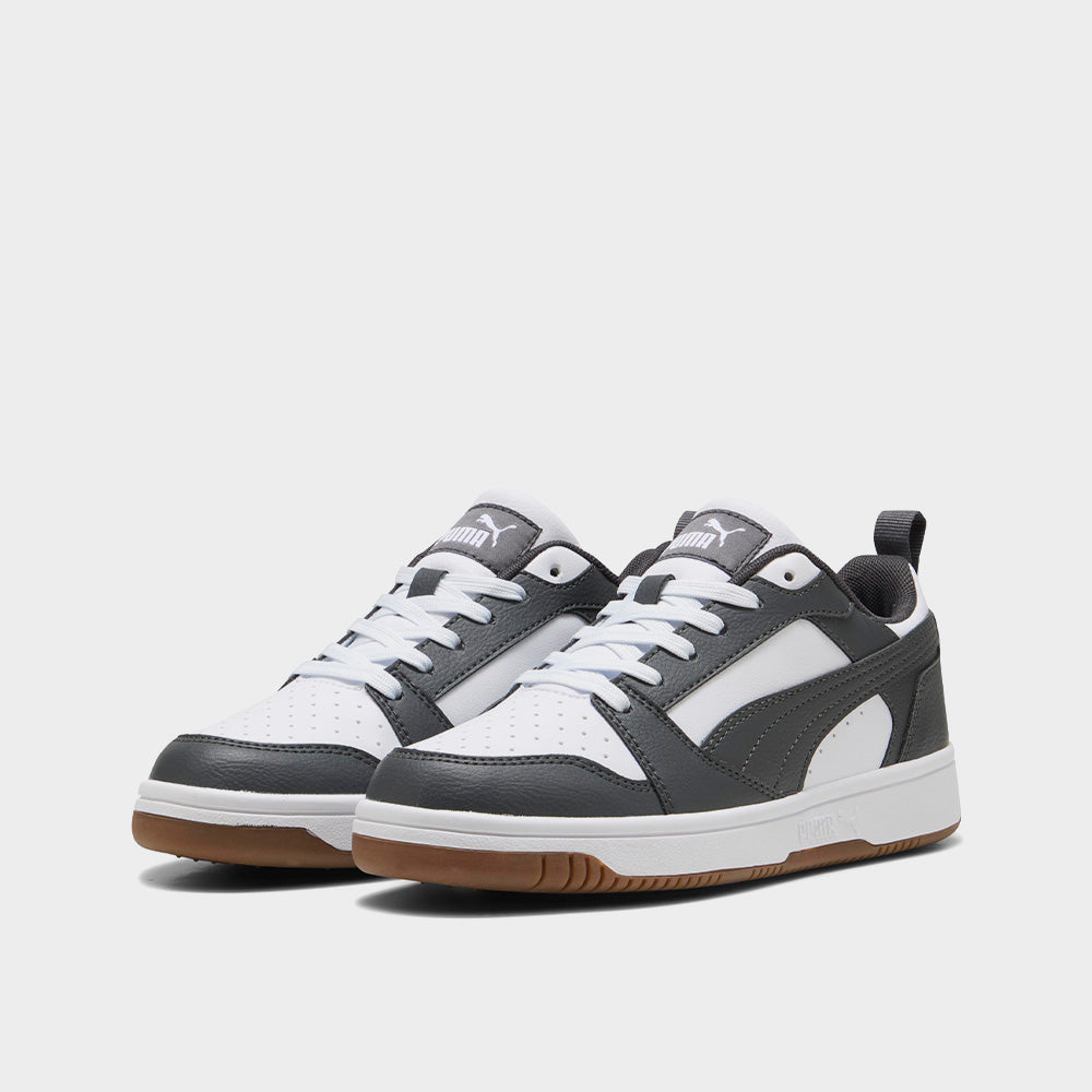 Puma Youth Rebound V6 Low Sneakers Grey
