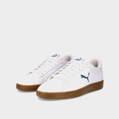 Puma Mens Smash Buck Cat sneakers White