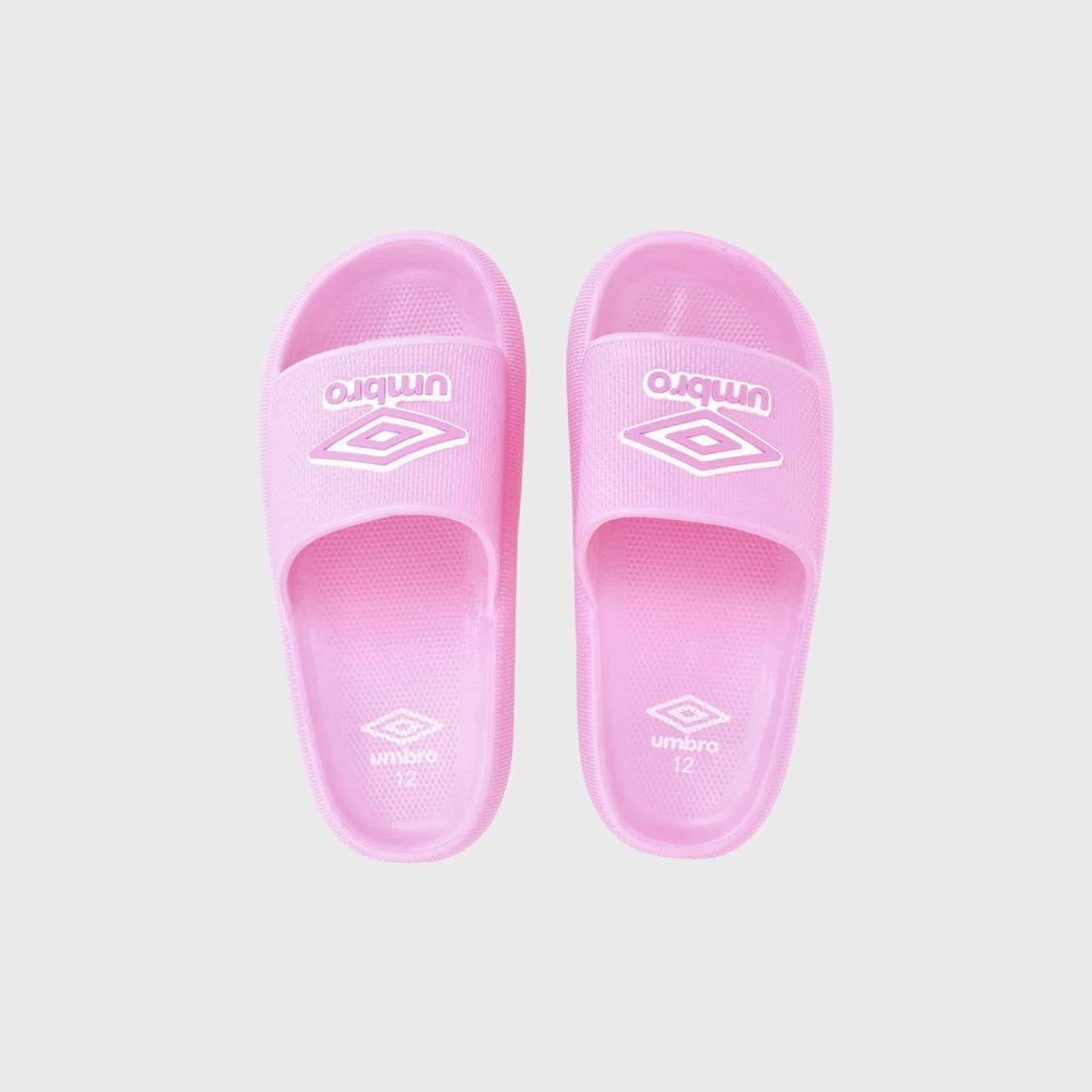 Umbro Kids Moulded Comfort Slides Pink