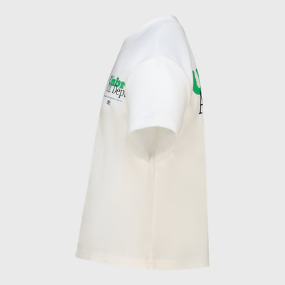 Umbro Boys Boxy Graphic Tee White