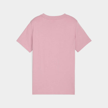 Puma Girls Graphic Logo Tee Pink