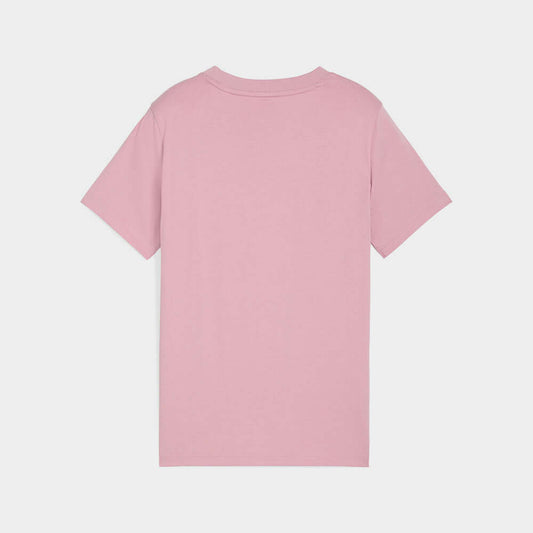 PUMA GIRLS Graphic Logo Tee PINK