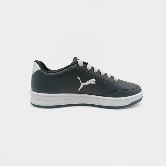 Puma Youth Court Classic Clean Cat Black