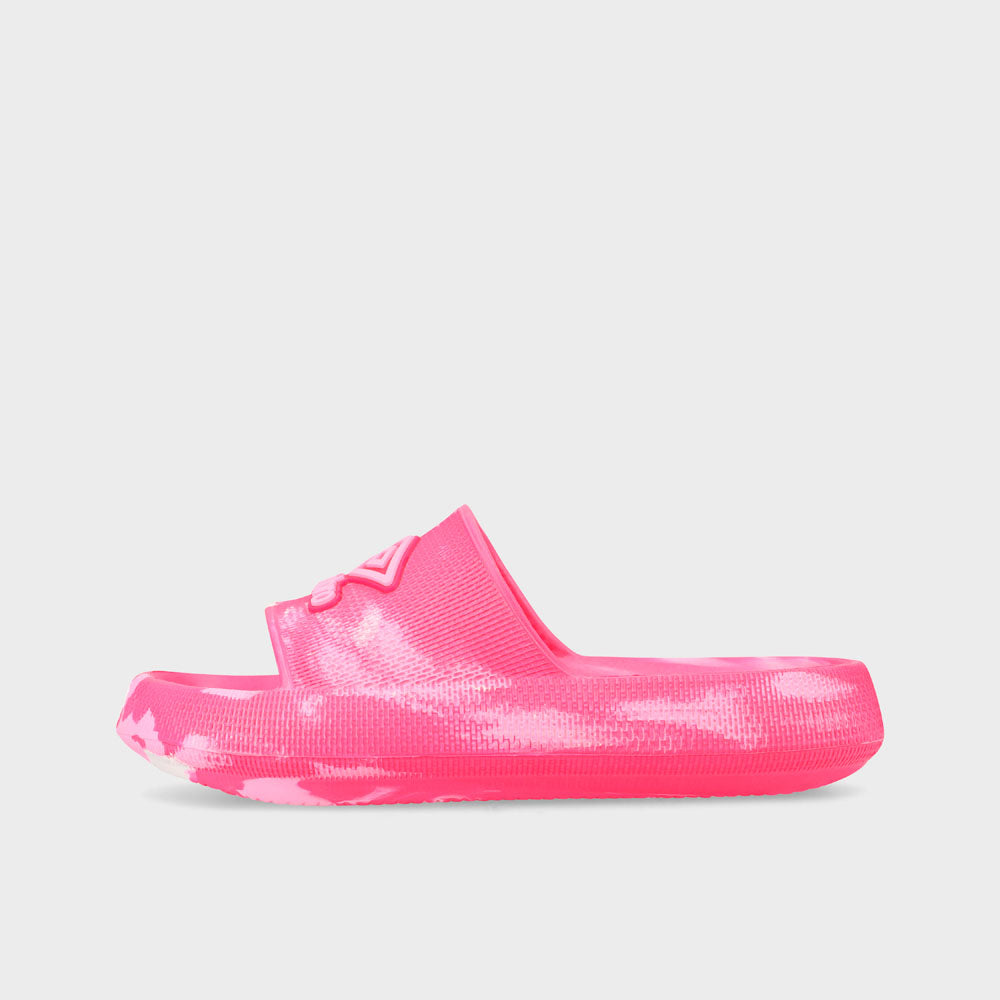 Umbro Kids Tie Dye Slide Pink