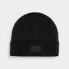 Puma Unisex Essential Elevated Rubber Patch Low Crown Beanie Black