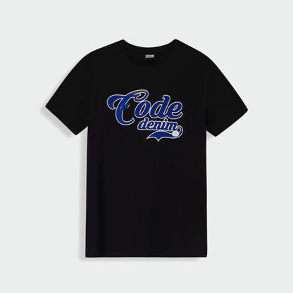 Code Mens Graphic Tee Black
